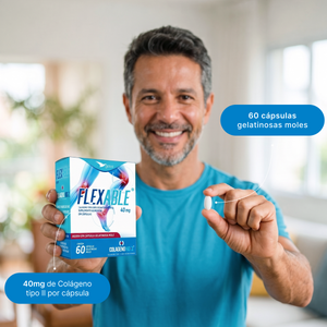 FlexAble – Colágeno Tipo II Não Desnaturado em 60 Cápsulas CGM