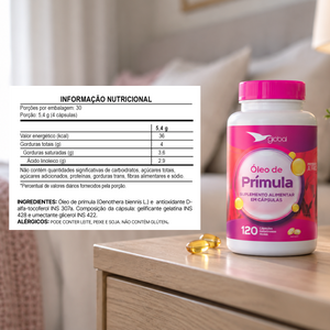 Prímula 9% 1000 mg 120 cápsulas