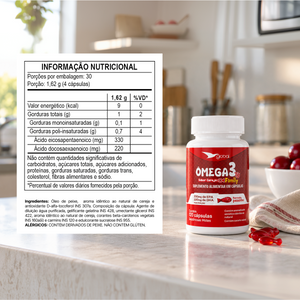 Ômega 3 TG Family 33 EPA/22 DHA – 120 Cápsulas