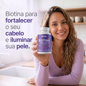 Beauty Biotina Sabor Blueberry Pote – 60 Gomas
