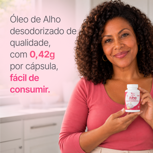 Óleo de Alho – 120 Cápsulas