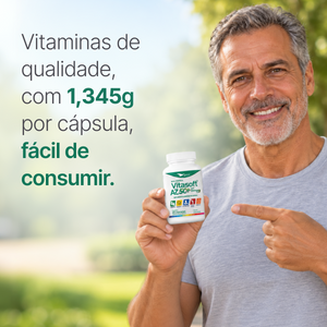 Vitasoft Ômega AZ 50+ 1000 mg 60 cápsulas