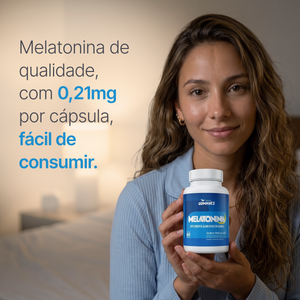 Gummies Melatonina 0,21 gr Sabor Maracujá 60 gomas