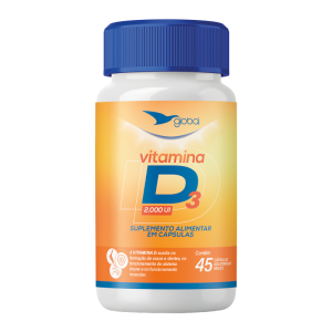 Vitamina D3 2000 UI - 45 Cápsulas