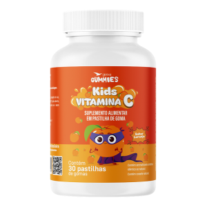 Global Gummies Kids Vitamina C – Sabor Laranja